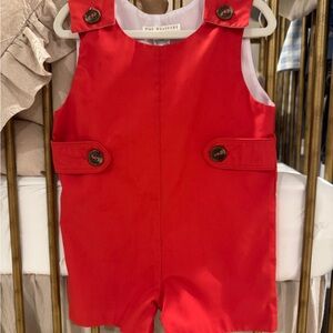 TBBC Baby Boys Red Jon Jon